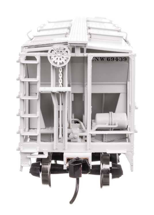 Walthers 910-49708 HO CNW ACF 1958 Cu Ft Covered Hopper Ready to Run #69439