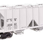 Walthers 910-49709 HO CNW ACF 1958 Cu Ft Covered Hopper Ready to Run #69467