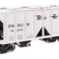 Walthers 910-49711 HO D&RGW ACF 1958 Cu Ft Covered Hopper Ready to Run #18405