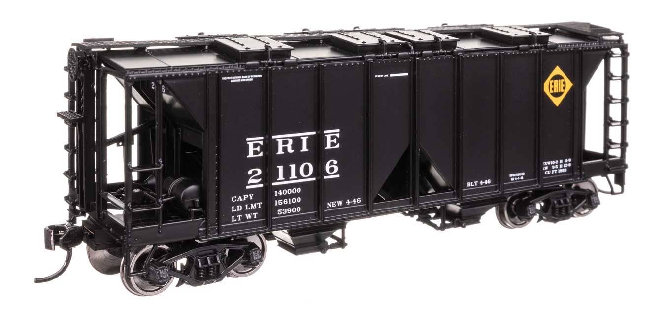 Walthers 910-49715 HO Erie ACF 1958 Cu Ft Covered Hopper Ready to Run #21106