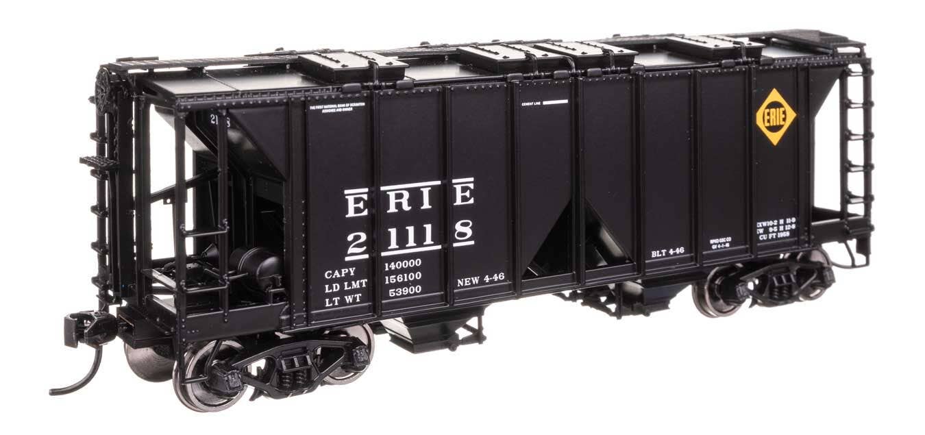 Walthers 910-49716 HO Erie ACF 1958 Cu Ft Covered Hopper Ready to Run #21118