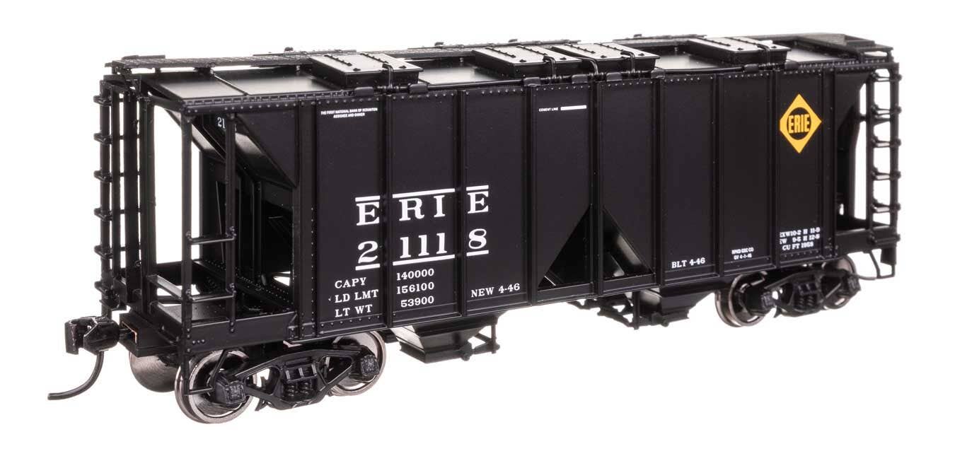 Walthers 910-49716 HO Erie ACF 1958 Cu Ft Covered Hopper Ready to Run #21118