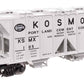 Walthers 910-49721 HO Kosmos Cement ACF 1958 Cu Ft Covered Hopper RTR KSMX #105