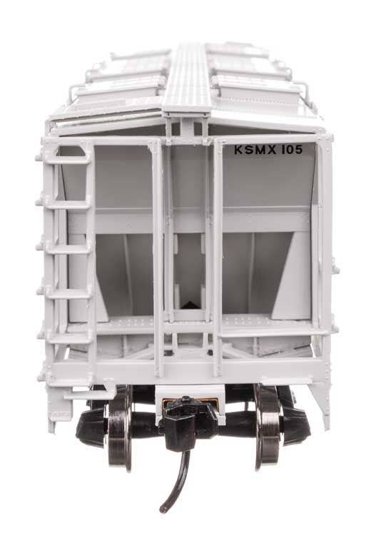 Walthers 910-49721 HO Kosmos Cement ACF 1958 Cu Ft Covered Hopper RTR KSMX #105