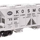 Walthers 910-49722 HO Kosmos Cement ACF 1958 Cu Ft Covered Hopper RTR KSMX #110