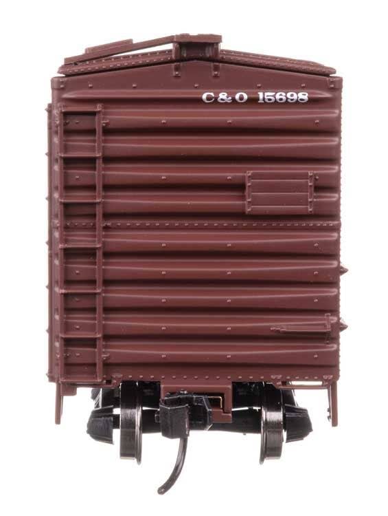 Walthers 910-45504 HO Chesapeake & Ohio 40' PS-1 Boxcar Ready to Run #15698
