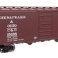 Walthers 910-45504 HO Chesapeake & Ohio 40' PS-1 Boxcar Ready to Run #15698