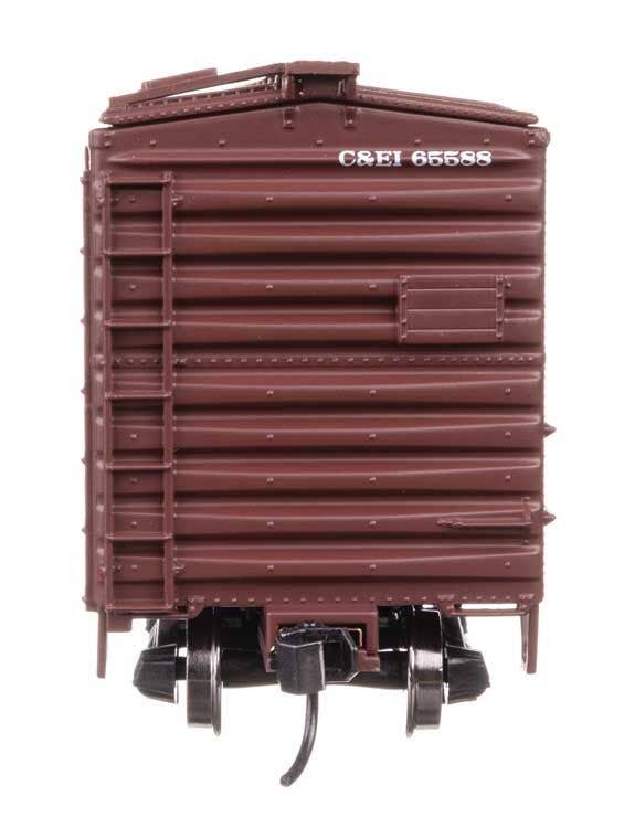 Walthers 910-45506 HO Chicago & Eastern Illinois 40' PS-1 Boxcar RTR #65588
