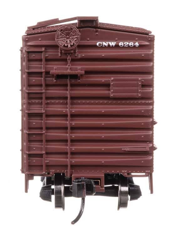 Walthers 910-45507 HO Chicago & North Western 40' PS-1 Boxcar Ready to Run #6264