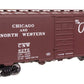 Walthers 910-45508 HO Chicago & North Western 40' PS-1 Boxcar Ready to Run #6275