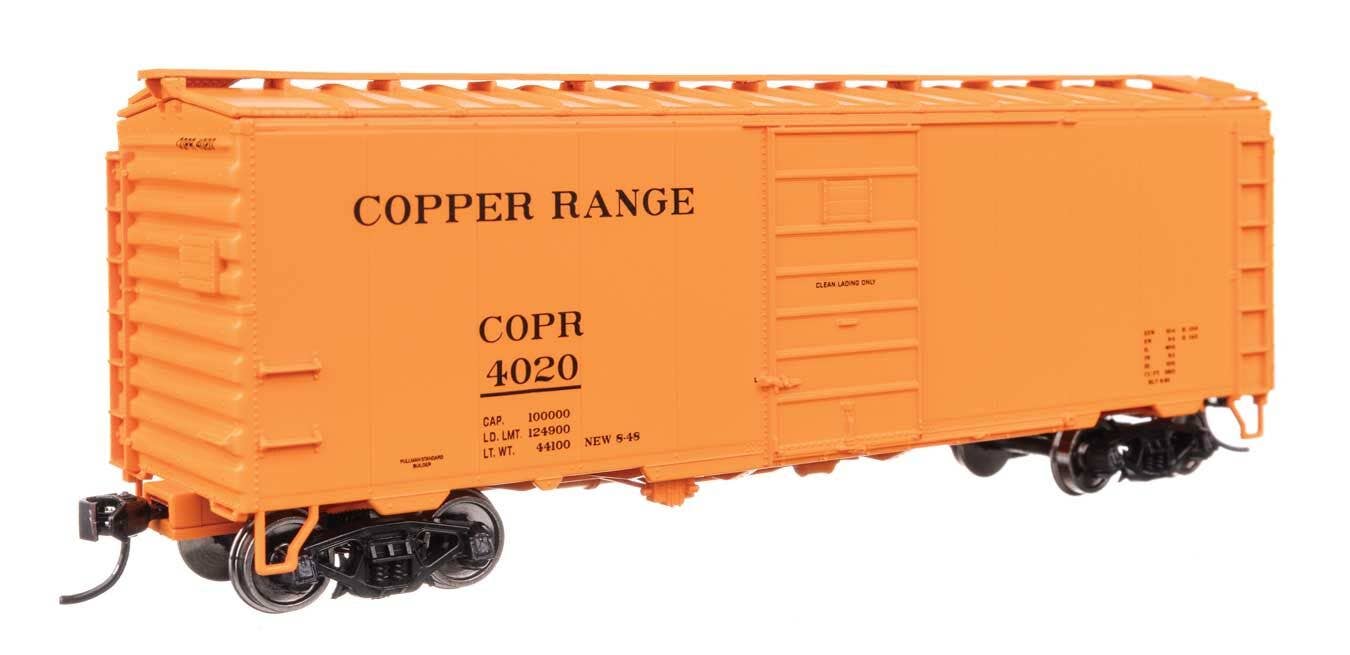 Walthers 910-45509 HO Copper Range 40' PS-1 Boxcar Ready to Run #4020