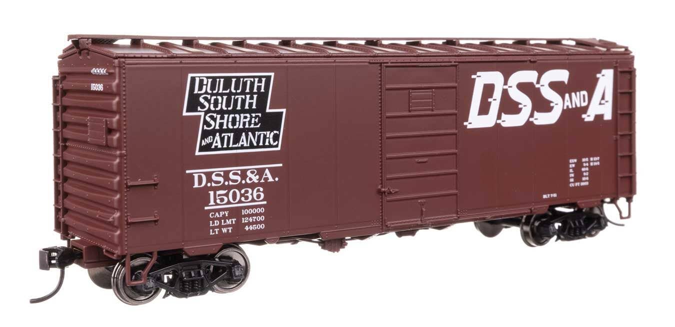Walthers 910-45512 HO Duluth, South Shore & Atlantic 40' PS-1 Boxcar RTR #15036