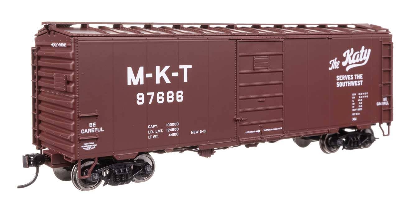 Walthers 910-45514 HO Missouri-Kansas-Texas 40' PS-1 Boxcar Ready to Run #97686