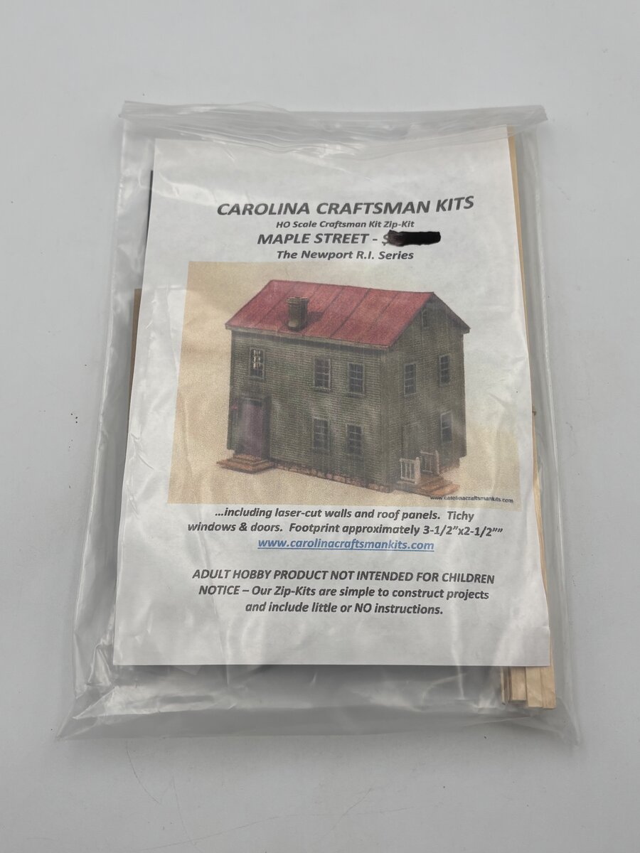 Carolina Craftsman HO Scale Maple Street Build Kit