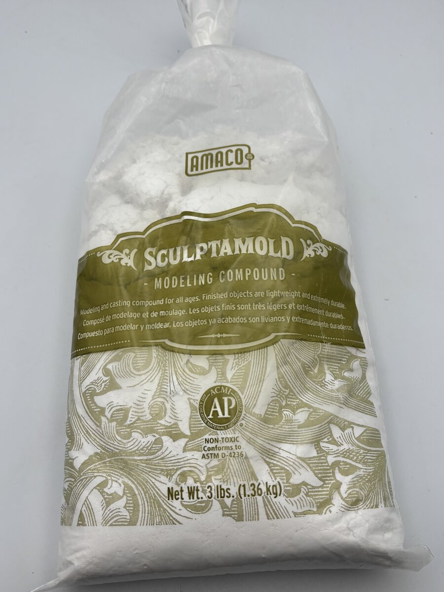 Amaco 04576B Sculptamold 3lb Bag
