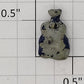 Lionel 3428-17 Blue Mail Bag Painted Gray with Pin