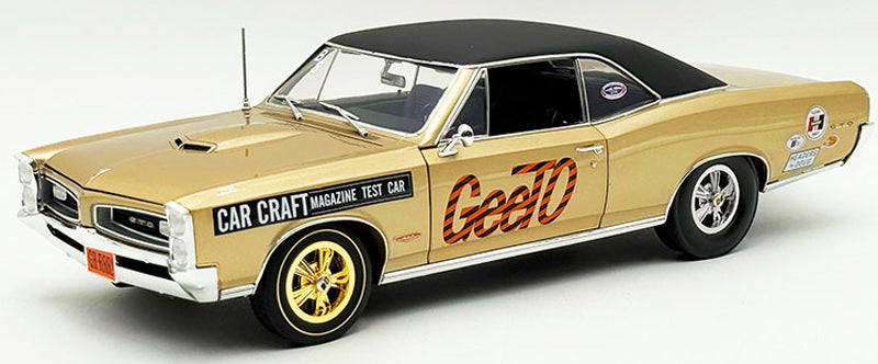 Acme A1801228 1:18 1966 Pontiac GTO - Car Craft Test Car Diecast Model