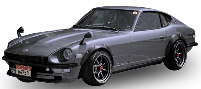 Sun Star SS-3517 1:18 Dark Gray 1971 Datsun 240Z Car Diecast Model