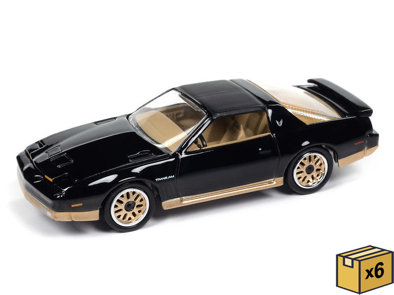 Johnny Lightning JLSP385-B-CASE 1:64 Black King of the Jungle '87 Pontiac Trans