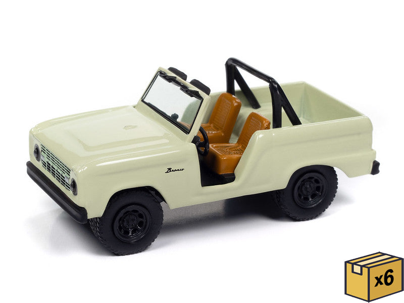 Johnny Lightning JLSP392-B-CASE 1:64 Glen Green 1967 Ford Bronco Car (Pack of 6)
