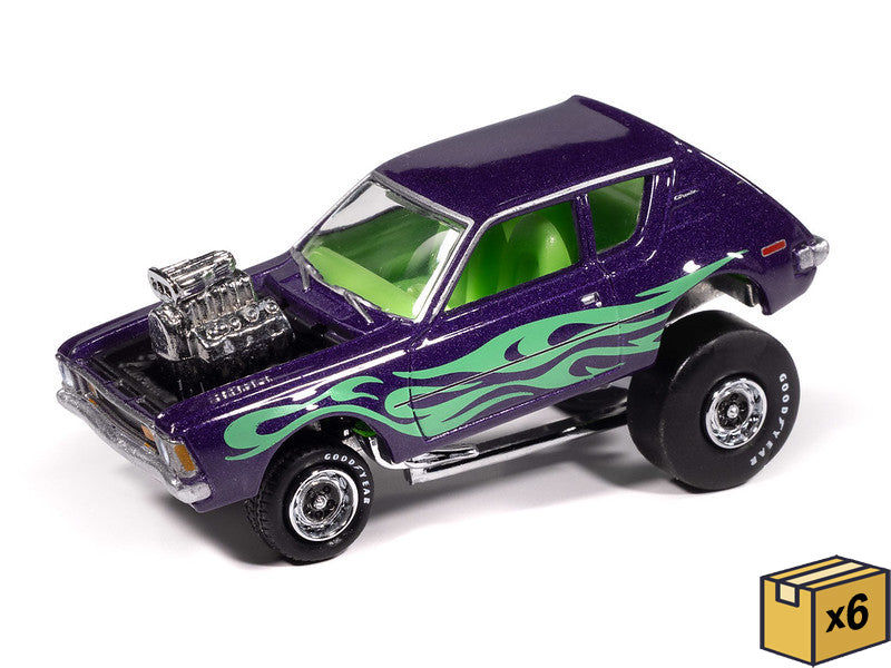 Johnny Lightning JLSP402-B-CASE 1:64 Passion Purple Zingers 1971 AMC Gremli
