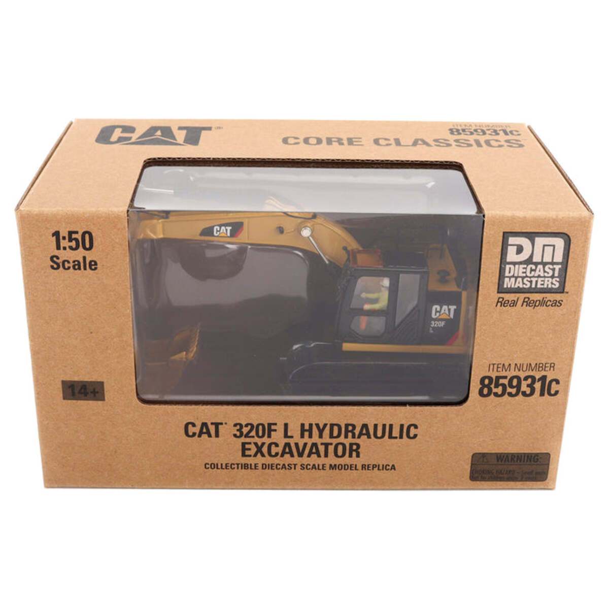 DieCast Masters 85931C 1:50 Caterpillar 320F Hydraulic Excavator Diecast Model