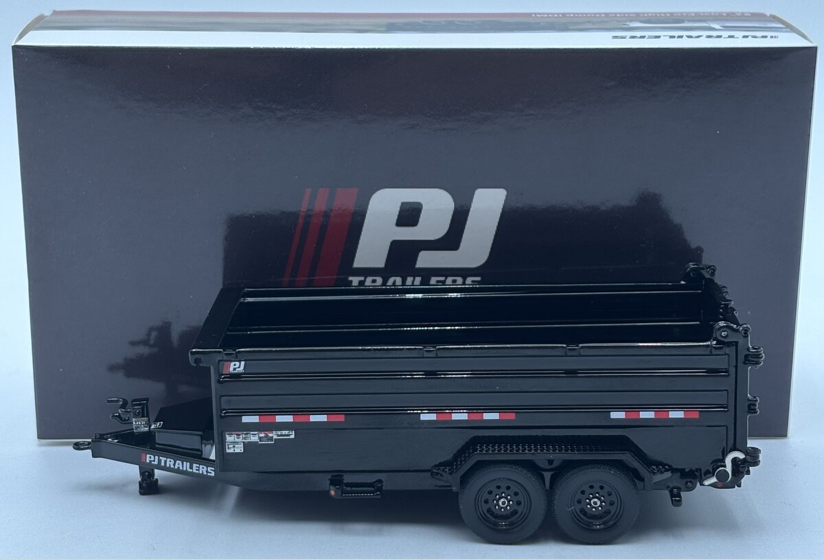 Weiss Brothers WBR035-1400 1:50 Black PJ Dump DM Trailer Diecast Model