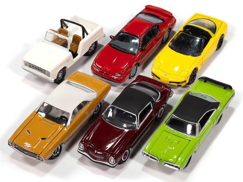 Johnny Lightning JLCG033-A-CASE 1:64 Classic Gold - 2025 Release 1A (Set of 6)