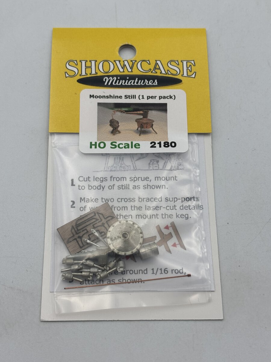 Showcase Miniatures 2180 HO Scale Moonshine Still 1 Per Pack
