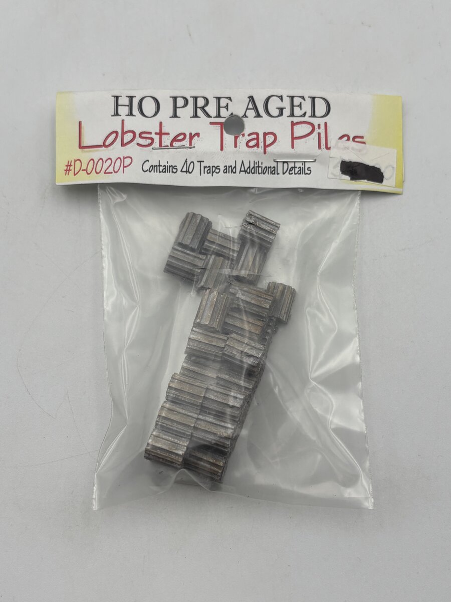 Model Tech Studios D-0020P HO Scale Lobster Trap Piles