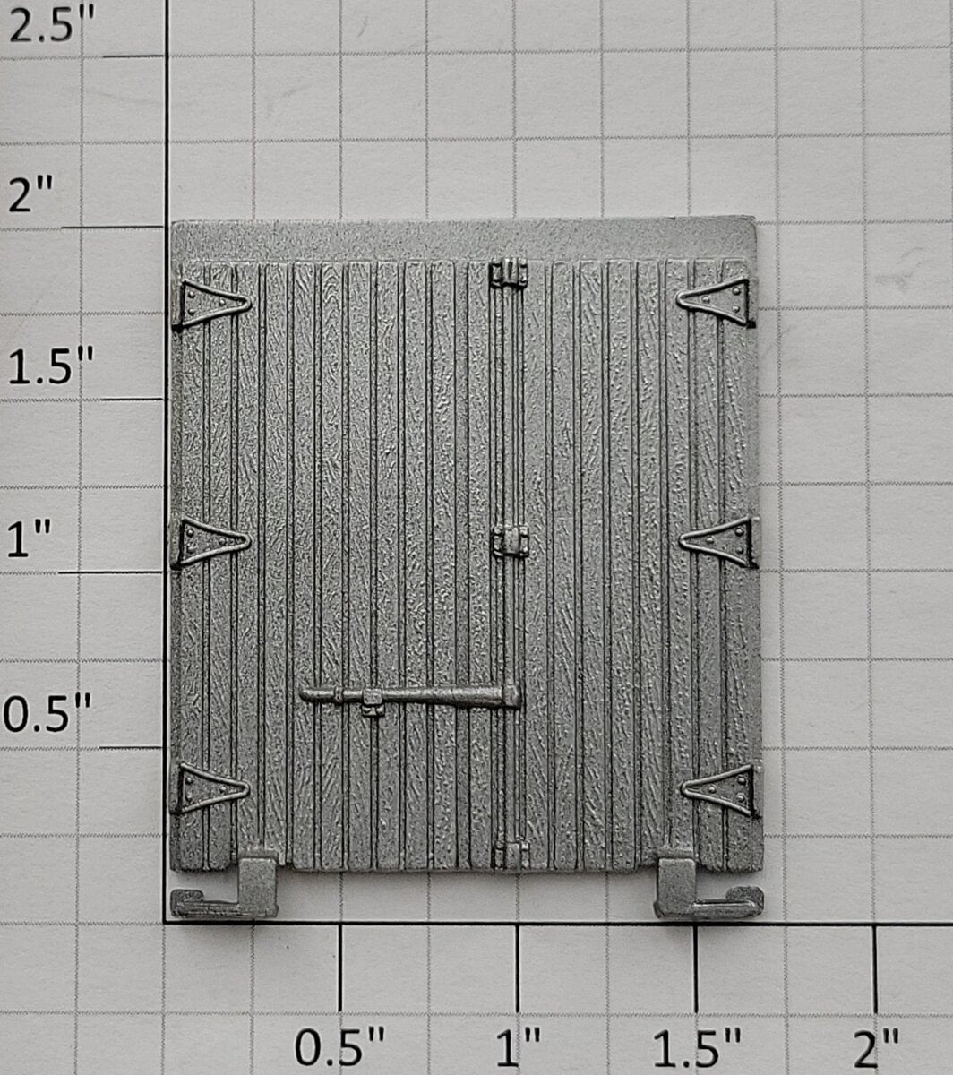 Lionel 5719-14 Silver Painted Woodside Reefer Car Door with Guides