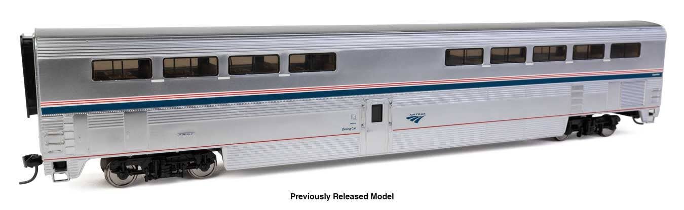 Walthers 920-12036 HO AMTK Ph.IV Lighted 85' PS Superliner I Diner RTR #38000