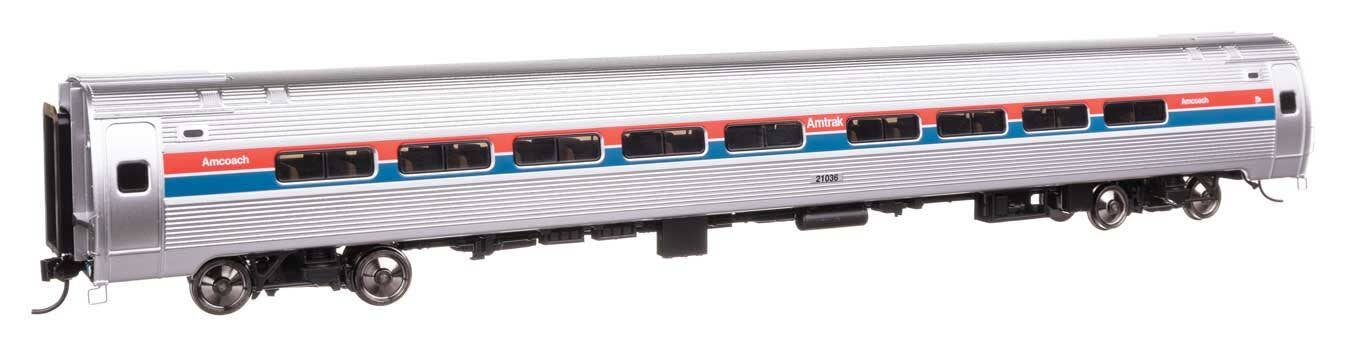 Walthers 920-11207 HO Amtrak Phase II 85' Amfleet I 84-Seat Coach RTR #21036