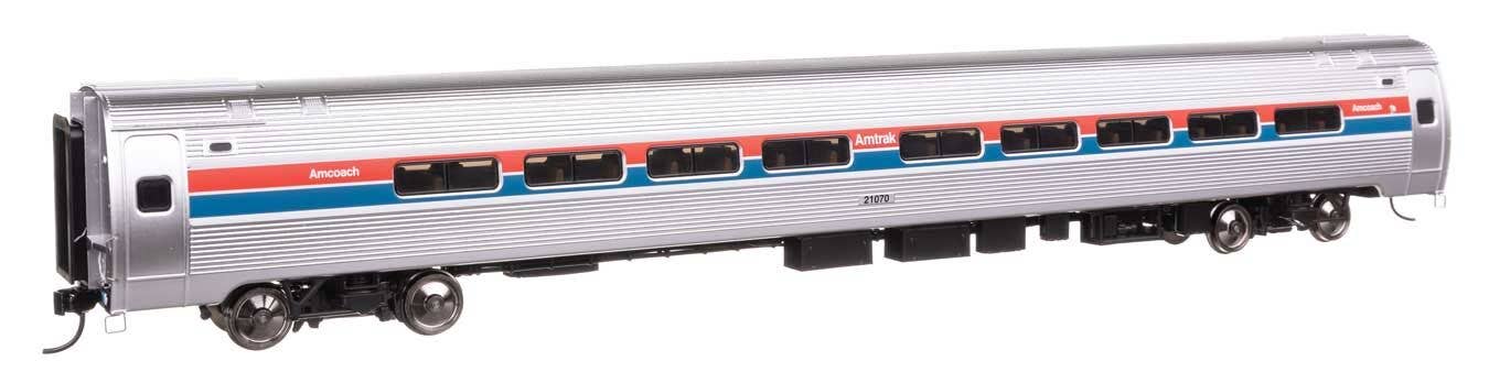 Walthers 920-11208 HO Amtrak Phase II 85' Amfleet I 84-Seat Coach RTR #21070