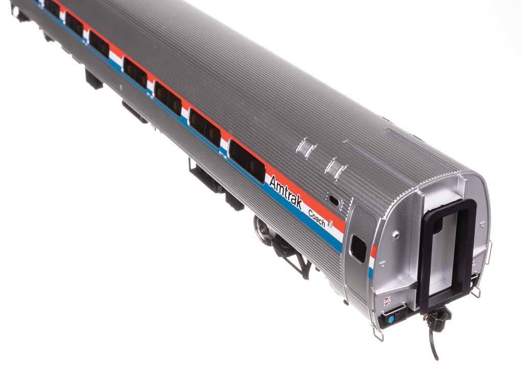 Walthers 920-11209 HO Amtrak Phase III 85' Amfleet I 84-Seat Coach w/ Decal RTR
