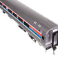 Walthers 920-12212 HO AMTK Ph. II Lighted 85' Amfleet I 84-Seat Coach RTR #21090
