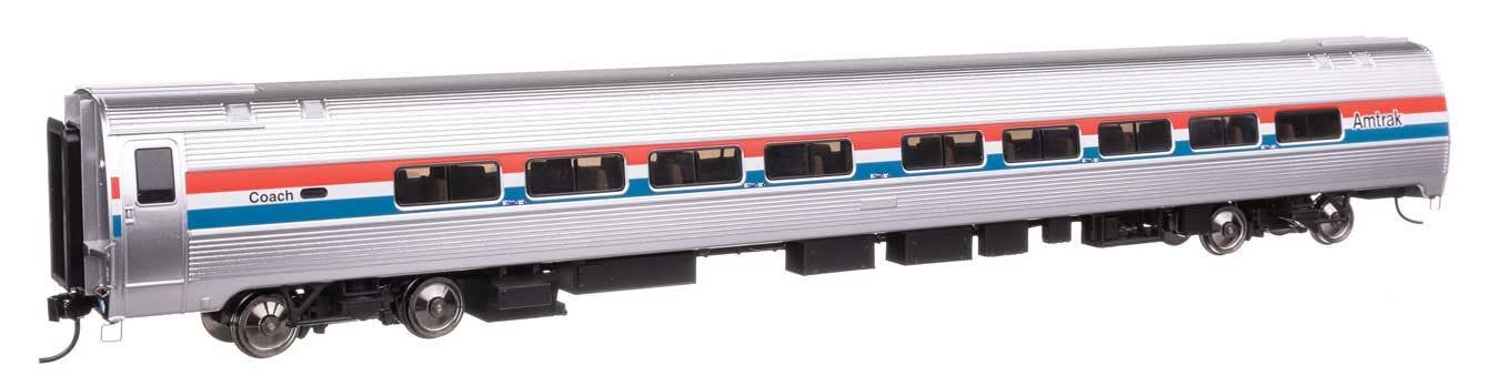Walthers 920-11223 HO Amtrak Phase III 85' Amfleet II 59-Seat Coach w/ Decal RTR