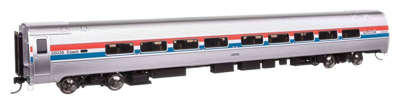 Walthers 920-11225 HO Amtrak Phase III 85' Amfleet II 59-Seat Coach RTR #25036