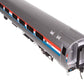 Walthers 920-12228 HO AMTK Phase III Lighted 85' Amfleet II 59-Seat Coach RTR