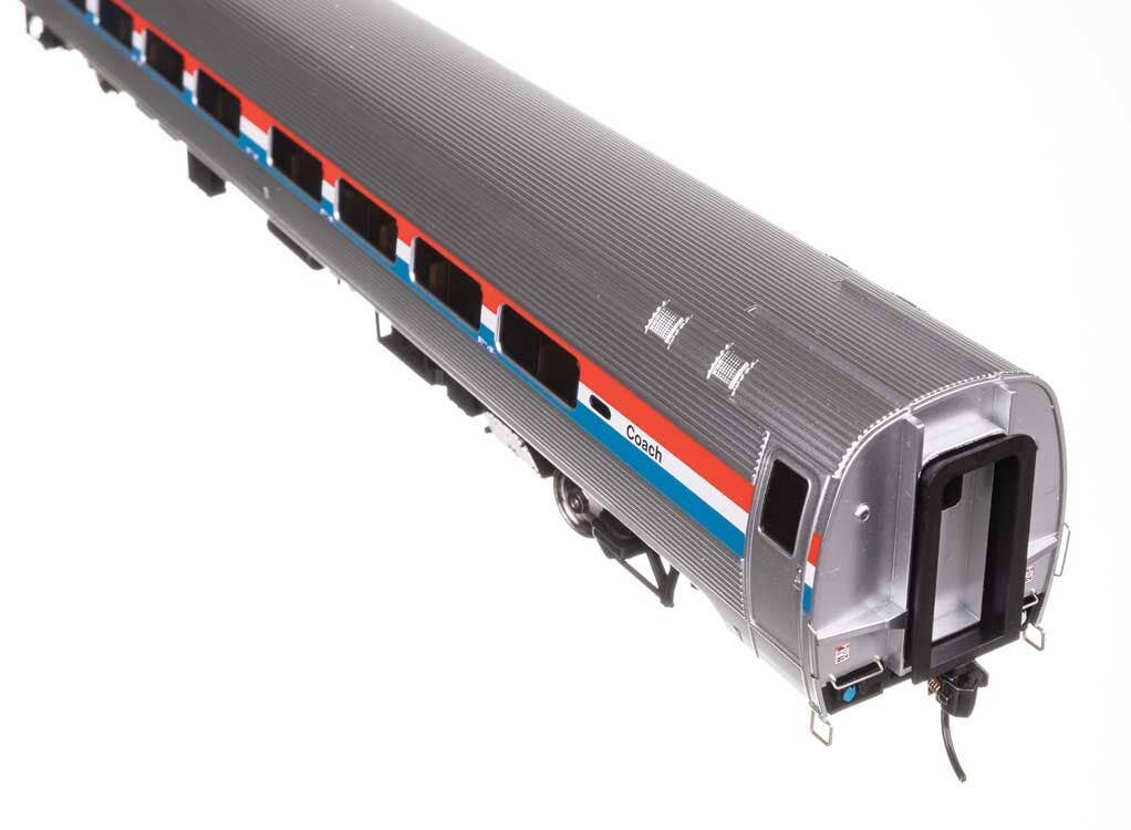 Walthers 920-12228 HO AMTK Phase III Lighted 85' Amfleet II 59-Seat Coach RTR