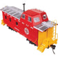 Walthers 920-103603 HO Ann Arbor Wabash Streamlined Caboose Ready to Run #2834