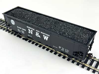 English's Model Railroad Supply 1570 HO Bachmann Hopper Coal Load (Pack of 2)