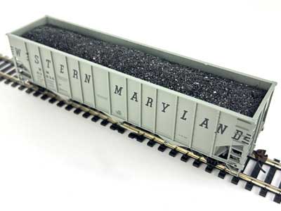 English's Model Railroad Supply 1572 HO Bachmann Hopper Coal Load (Pack of 2)
