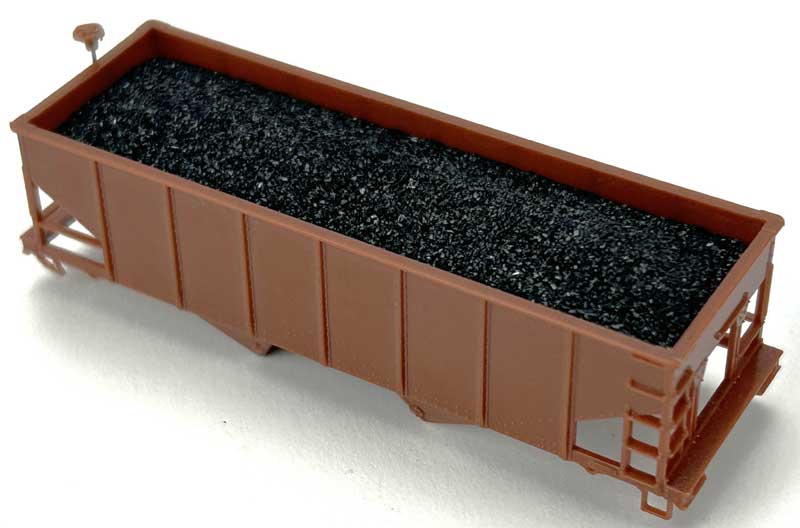 English's Model Railroad Supply 2103 N Bowser Hopper Real Coal Load (Pack of 2)