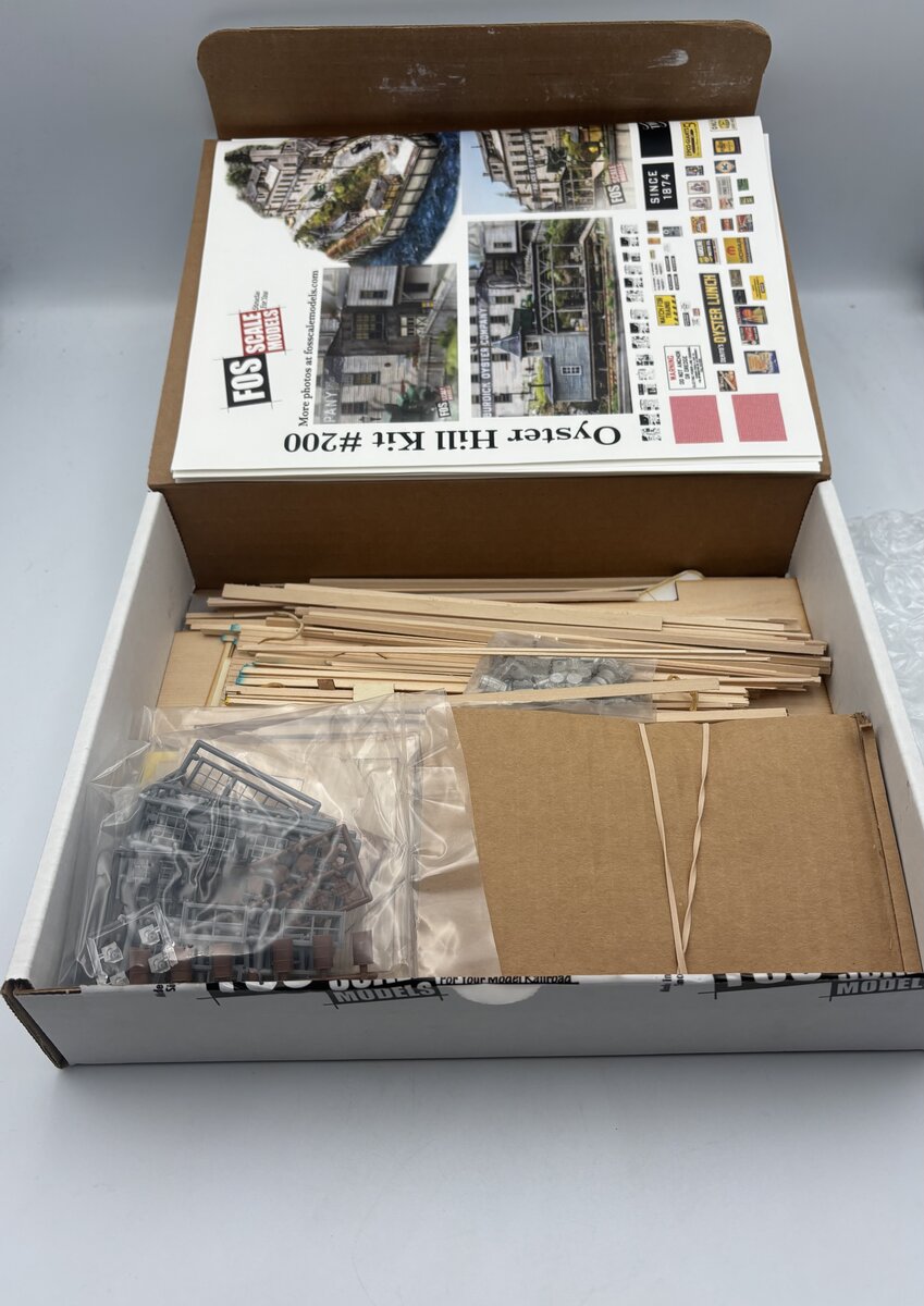 FOS Scale Limited 200 HO Scale Oyster Hill Limited Run Kit