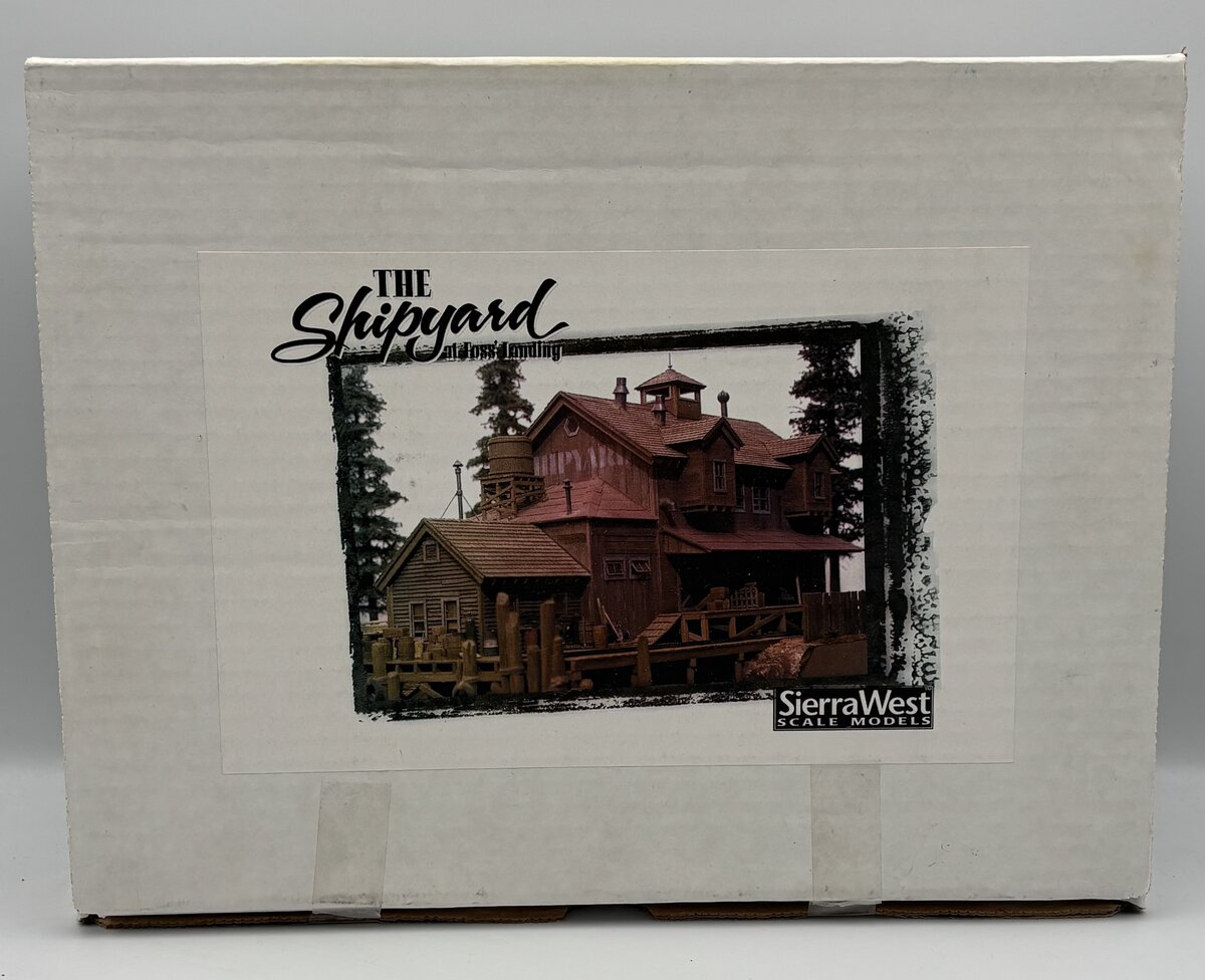 Sierra West 106 HO Scale The Shipyard At Foss' Landing Build Kit