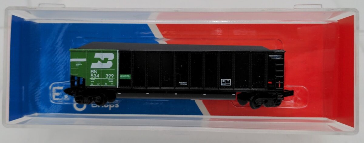 E&C Shops 710 N Scale Burlington Northern Coal Car Road # 534399