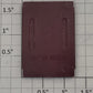Lionel 9886-12 Maroon "Mounds" Reefer Car Door with Guides
