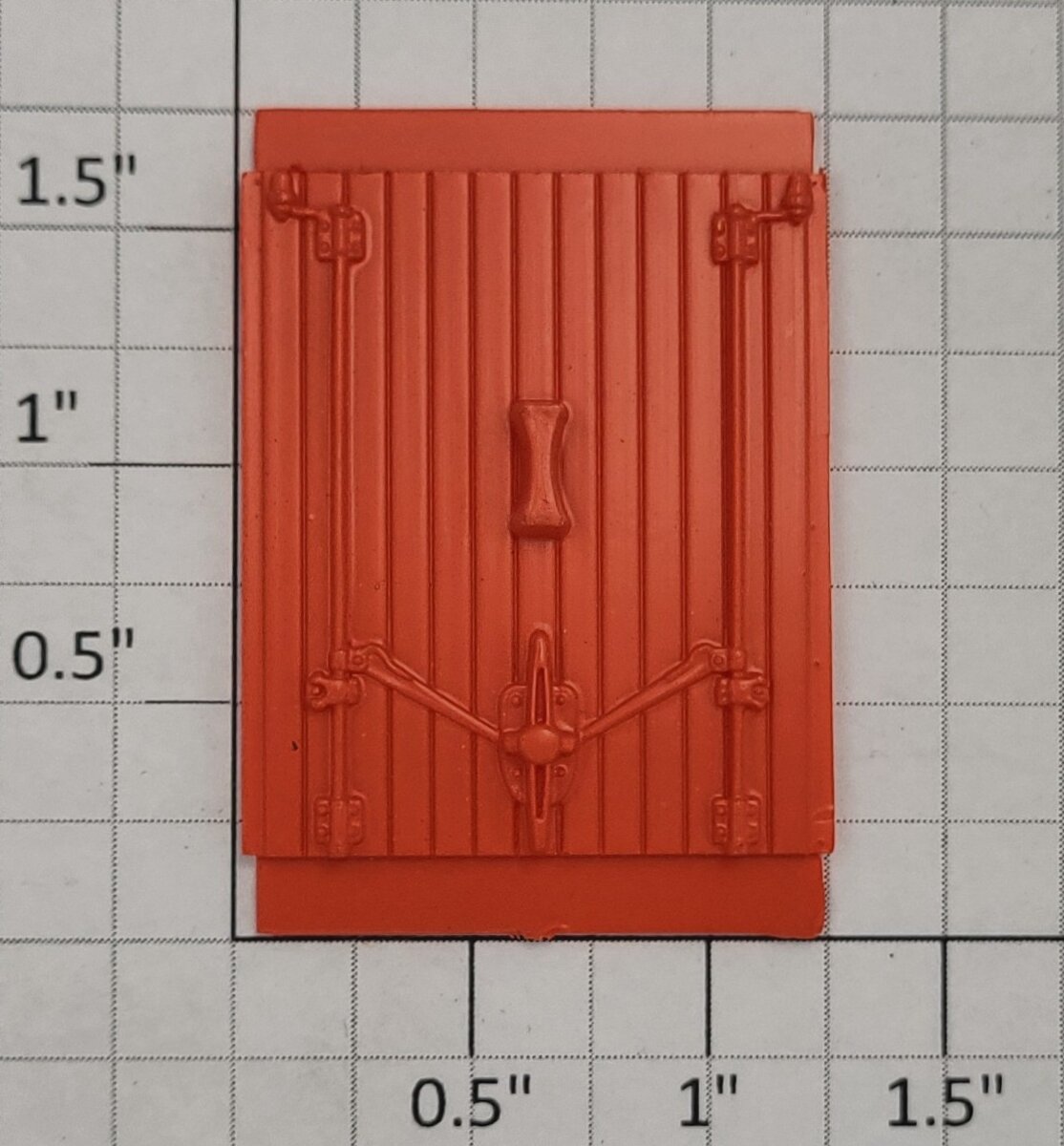 Lionel 9858-12 Bright Orange Butterfinger Billboard Reefer Car Door