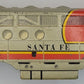 Marx MX-21 O Gauge Santa Fe Diesel Locomotive Powered Engine Tinplate Shell